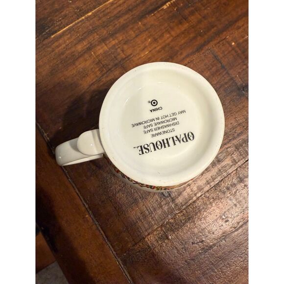 Christmas  coffee mug " dont get your tinsel in a rangle" - Picture 4 of 4